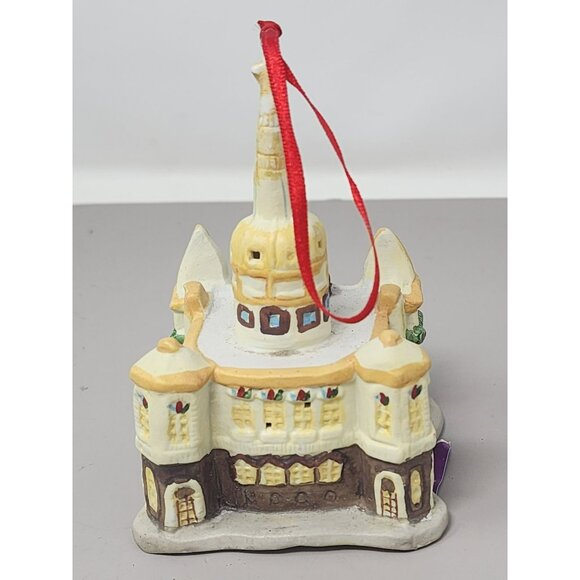 Vintage 1991 Giny Inc. Handcrafted Ceramic Christmas Ornament - Picture 3 of 11